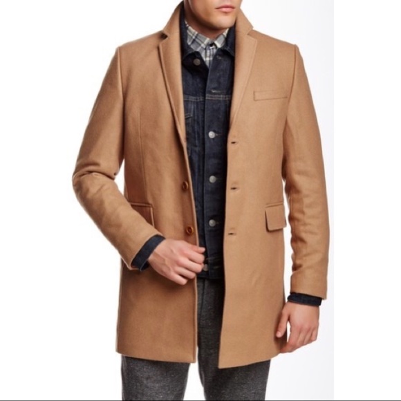 SOLD — Men’s Ben Sherman Large Wool Coat - Picture 6 of 7
